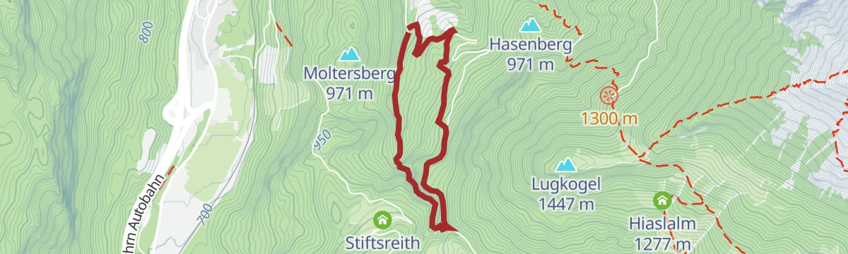 Route map: Dr. Vogelgesang-Klamm